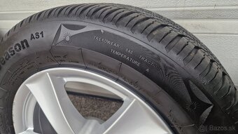 Celoročné alu 215/60 R16, 5x112, 6,5J, ET 41, - 9