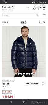 karl lagerfeld kabat modre - 9