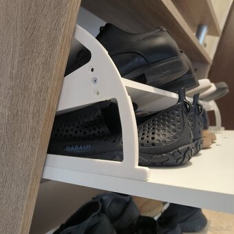 Botník/skrinka na topánky dekor dub - 9