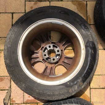 🛞 HlinĂkovĂ© disky R15 4x100 + pneumatiky 195/60 – Opel - 9
