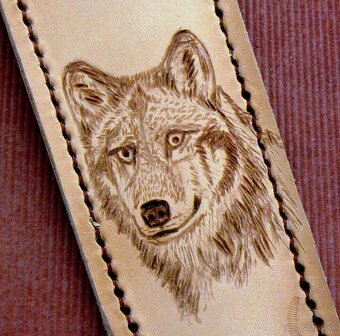 Wolf hunter - veľký lovecký nôž - 9