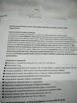 Dobrý deň predám sedačku do auta. - 9