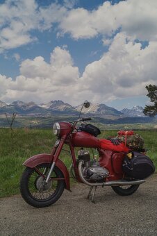 Jawa 250 353 kývačka - 9