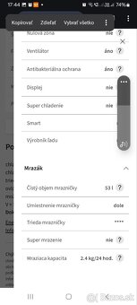 Kombinovaná chladnička s mrazničkou Philco - 9