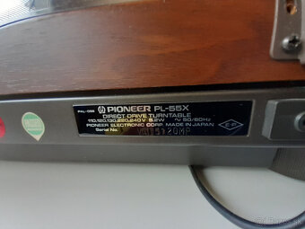 PIONEER PL-55X gramofon - 9