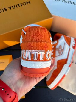 Louis vuitton tenisky orange full box - 9