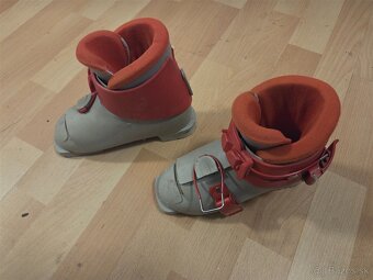 Detské lyže 100 cm s lyžiarkami - 9