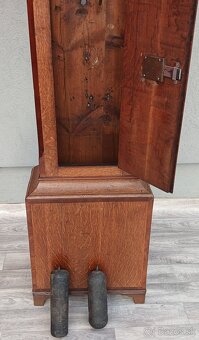 Hodiny podlahové starožitné. - 9