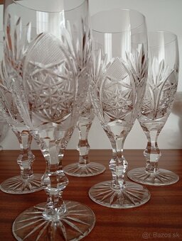 Bohemia kryštál súprava, poháre - 9