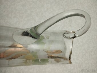 Sklenený džbán - ručná výroba - 9