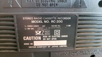 Aiwa Stereo a JVC na 12v 230v aj Baterky - 9