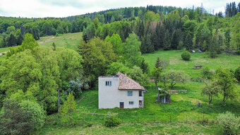 Beňuš-Gašparovo, nádherný pozemok 3251m2 s RD - pôvodný stav - 9