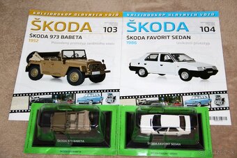 Škoda Kaleidoskop slávnych vozidiel DeAgostini 1:43 - 9