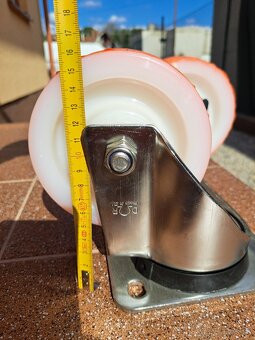 Nylonové/Nerezové koliečka sada - 9