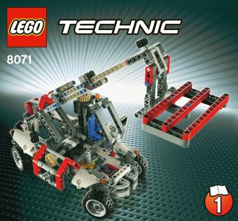 Lego Technic 8071 Bucket Truck - 9