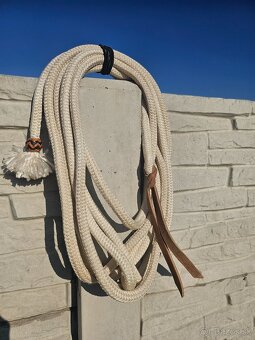 Pracovné uzdecky / mecate / laso / slobber straps - 9