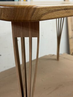 Dubovy stol jedalensky a konferencny / set - 9