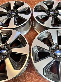 5x100 R17 Originál Subaru Forester - XV - TOP STAV - 9