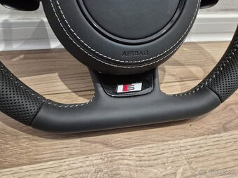VOLANT AUDI KOŽENÝ MULTIFUNKCNY + AIRBAG - 9
