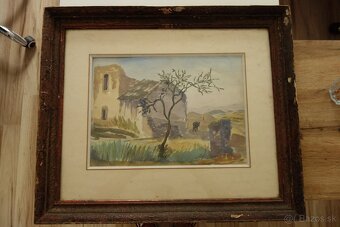 Obraz - Akvarel v ráme - 9