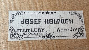 majstrovské violoncello Jozef Holpuch - 9