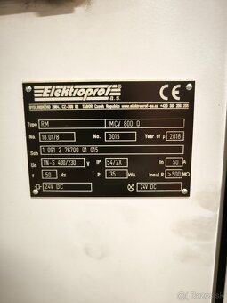 Vertikálne obrábacie centrum CNC FREZA MAS MCV 800 QUICK - 9