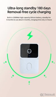 Bezdrôtový video zvonček s HD kamerou a 4,3" IPS displejom - 9