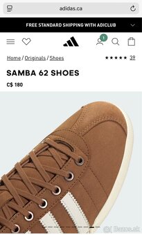 ADIDAS SAMBA SHOES 46 / 28,5 cm - 9