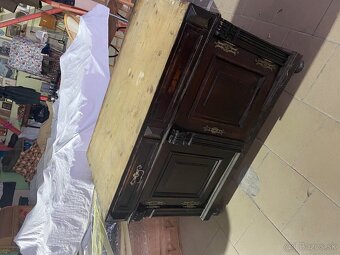 Skrine + pisaci stol a stolicka - 9