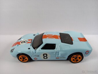 HOT WHEELS - FORD GT40 GULF - POZRI DETAILNÉ FOTO - 9