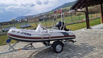 Motorový čln rib 360, 30hp - 9