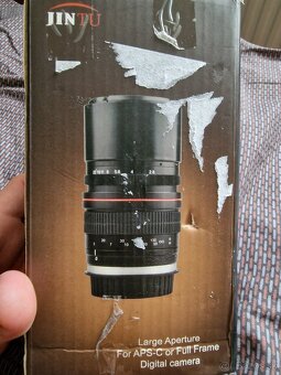 Canon eos 135mm EFs objektiv - 9