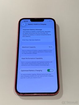 Predam iPhone 13 128gb v červenej farbe - 9
