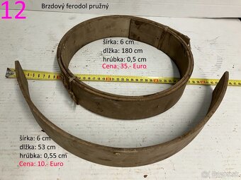 Brzdové a spojkové obloženia Tatra - PV3S - Liaz - 9