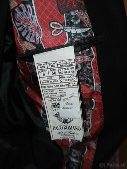 2x oblek Čierny a modrý - 9