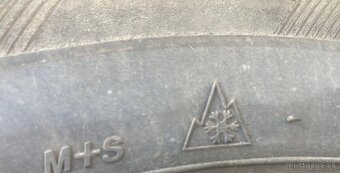 Zimná sada plechové disky+pneu 165/70 R14 5x100 - 9