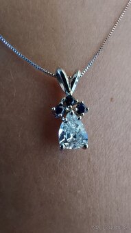 Luxusný diamantovy prívesok z 14k zlata - 9