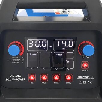 Predám Synergickú invertorovú zváračku DIGIMIG 202 M-POWER - 9