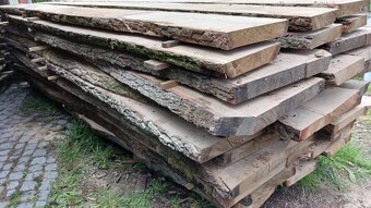 Dubove forsne pílené na 55mm hrúbky, dlžka 4metre - 9