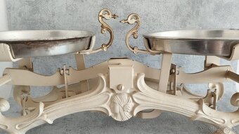 Staré 5kg dvoumiskové váhy po starší renovaci. Čitajte popis - 9