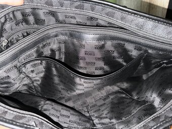 Michael Kors originál veľká  čierna kabelka - 9