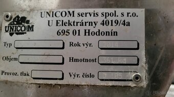 Nerezová nádrž delená s duplikátorom 2 x 2.500 L - 9