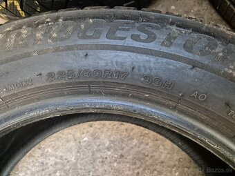 225/60 r17 zimné 4 ks BRIDGESTONE dezén 7,5 - 6,5 mm DOT2020 - 9