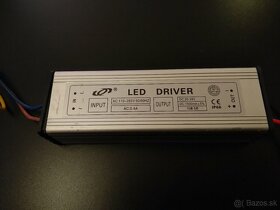COB LED svetlo 50W, LED zdroj, chladic - 9
