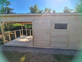 Záhradný drevený domček 2.5x6.25 ZDARMA DOPRAVA - 9