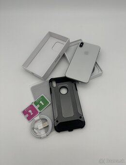 iPhone XS Max 64GB Silver (100% Batéria) + DARČEK - 9