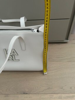 Karl Lagerfeld kabelka biela original - 9