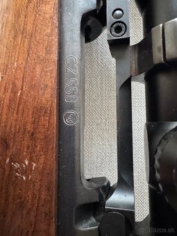 Predám guľovnicu CZ 550 Ráž 8x57 - 9
