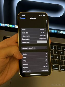 Apple iPhone 14 512GB Yellow - 9