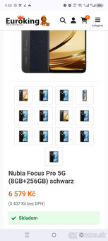 Nubia Focus Pro 5G 20GB/256GB - 9